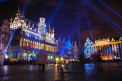 lichtshow brussel